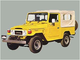 Toyota Landcruiser BJ 44 - ilustrační fotografie