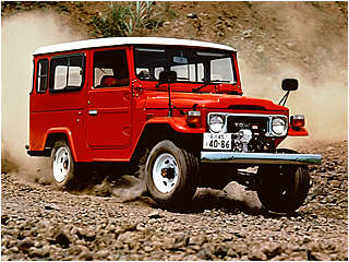 Toyota Landcruiser BJ 44V - ilustrační fotografie