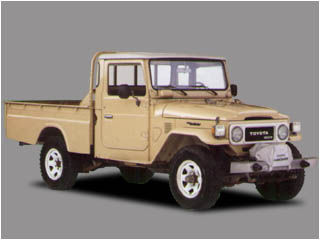 Toyota Landcruiser HJ 47 - ilustrační fotografie