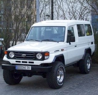 Toyota Landcruiser HZJ 78 - ilustrační fotografie